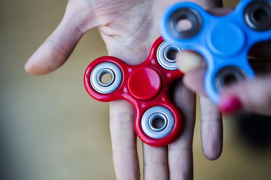 Fidget toys, a strategy to prevent autistic meltdowns.