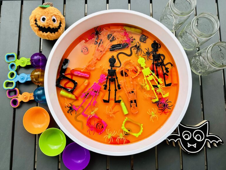 How To Create The Best Halloween Jello Sensory Bin